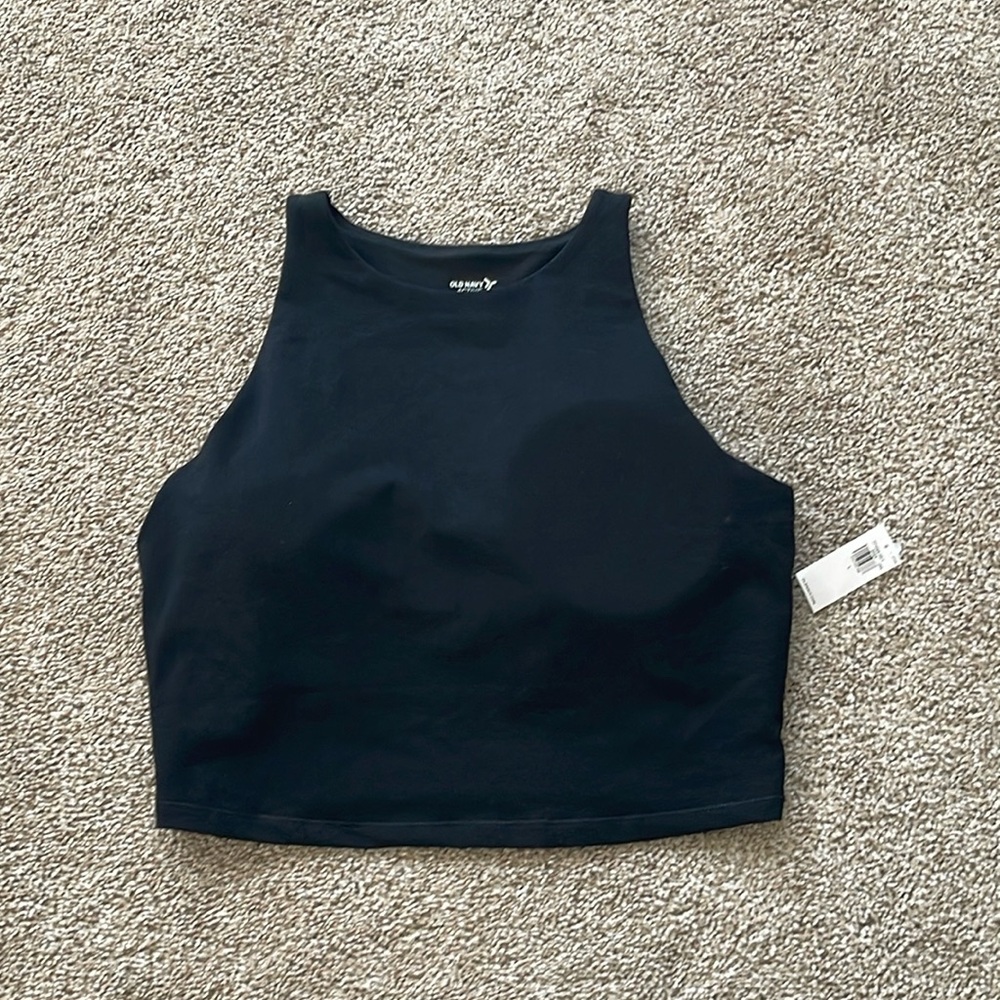 Old navy cropped athletic tank